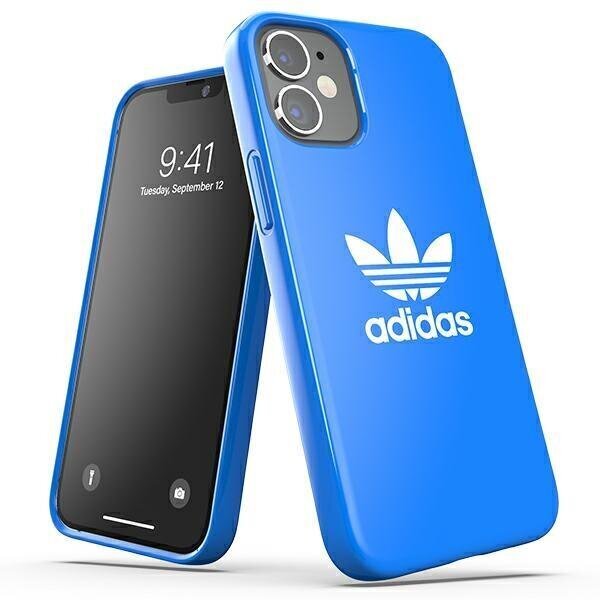 Adidas OR SnapCase Trefoil iPhone 12 mini blue / blue 42288 цена и информация | Telefonide kaitsekaaned ja -ümbrised | hansapost.ee