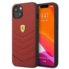 Ferrari FEHCP13SRQUR iPhone 13 mini 5.4 &quot;red / red hardcase Off Track Quilted hind ja info | Telefonide kaitsekaaned ja -ümbrised | hansapost.ee