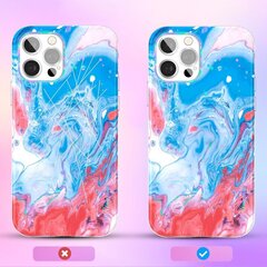 Kingxbar Watercolor Series color case for iPhone 12 Pro Max Blue-pink (niebiesko-różowy) hind ja info | Kingxbar Mobiiltelefonid, fotokaamerad, nutiseadmed | hansapost.ee