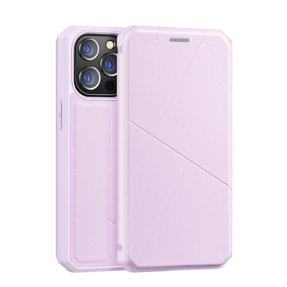DUX DUCIS Skin X Bookcase type case for iPhone 13 Pro pink (Pink) цена и информация | Telefonide kaitsekaaned ja -ümbrised | hansapost.ee