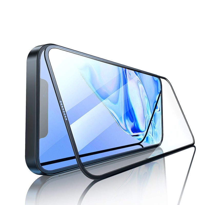 Joyroom 360 Full Case front and back cover for iPhone 13 + tempered glass screen protector blue (JR-BP927 blue) (Light blue || Niebieski) hind ja info | Telefonide kaitsekaaned ja -ümbrised | hansapost.ee