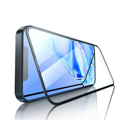 Joyroom 360 Full Case front and back cover for iPhone 13 + tempered glass screen protector grey (JR-BP927 tranish) (Grey) hind ja info | Telefonide kaitsekaaned ja -ümbrised | hansapost.ee