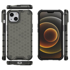 Honeycomb Case armor cover with TPU Bumper for iPhone 13 black (Black) hind ja info | Honeycomb Mobiiltelefonid, fotokaamerad, nutiseadmed | hansapost.ee