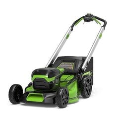 Ajamiga niiduk Greenworks 60V, 51 cm, GD60LM51SP - 2514307 price and information | Muruniidukid | hansapost.ee