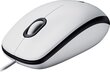 Logitech M100, valge hind ja info | Arvutihiired | hansapost.ee