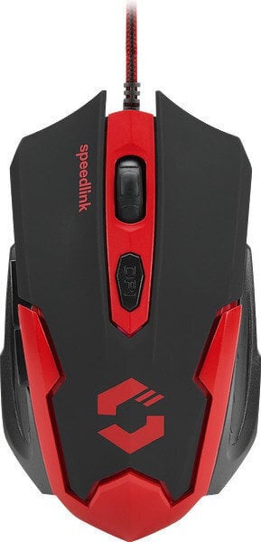 Speedlink Xito Gaming, must/punane hind ja info | Arvutihiired | hansapost.ee