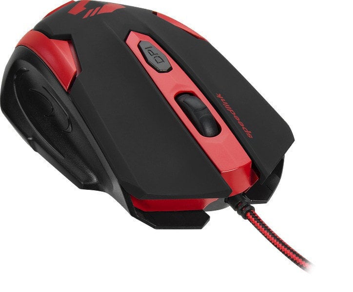 Speedlink Xito Gaming, must/punane hind ja info | Arvutihiired | hansapost.ee