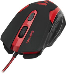 Speedlink Xito Gaming, must/punane hind ja info | Speedlink Heli- ja videoseadmed, klaviatuurid ja hiired | hansapost.ee