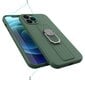 Ring Case silicone case with finger grip and stand for Xiaomi Redmi 9 mint (Mint) цена и информация | Telefonide kaitsekaaned ja -ümbrised | hansapost.ee