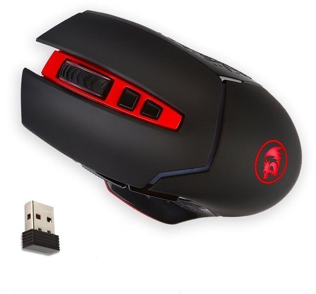 Redragon M690, must цена и информация | Arvutihiired | hansapost.ee