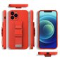 Rope case gel TPU airbag case cover with lanyard for iPhone 12 red (Red) цена и информация | Telefonide kaitsekaaned ja -ümbrised | hansapost.ee