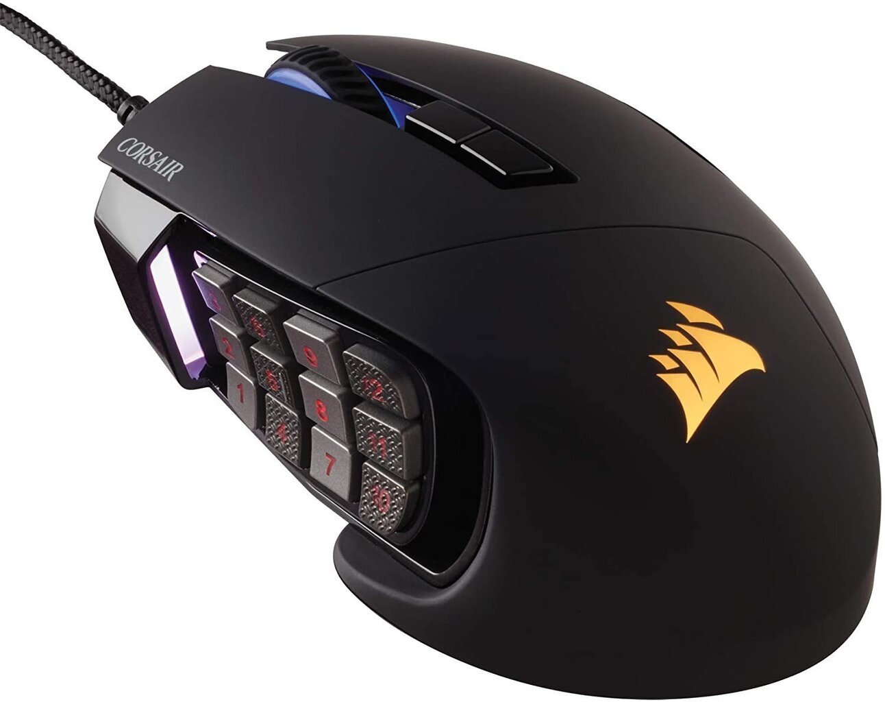 Corsair Scimitar RGB, must price and information | Arvutihiired | hansapost.ee