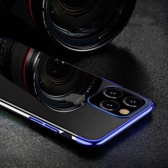 Clear Color Case Gel TPU Electroplating frame Cover for iPhone 13 mini blue (Light blue || Niebieski) hind ja info | Hurtel Mobiiltelefonid ja lisatarvikud | hansapost.ee