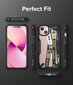 Ringke Fusion X Design durable PC Case with TPU Bumper for iPhone 13 mini black (Ticket band) (FXD540E43) цена и информация | Telefonide kaitsekaaned ja -ümbrised | hansapost.ee