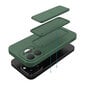 Wozinsky Kickstand Case silicone case with stand for iPhone 13 dark green (Green) цена и информация | Telefonide kaitsekaaned ja -ümbrised | hansapost.ee