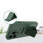 Wozinsky Kickstand Case silicone case with stand for iPhone 13 dark green (Green) цена и информация | Telefonide kaitsekaaned ja -ümbrised | hansapost.ee