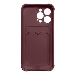Чехол Hurtel Card Armor для iPhone 13, фиолетовый цена и информация | Чехлы для телефонов | hansapost.ee