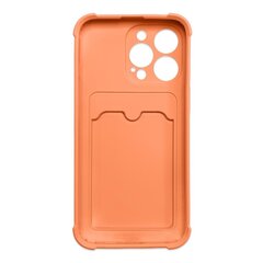 Card Armor Case cover for iPhone 13 card wallet Air Bag armored housing orange (Orange) hind ja info | Telefonide kaitsekaaned ja -ümbrised | hansapost.ee