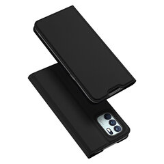 Dux Ducis Skin Pro Bookcase type case for Oppo Reno6 4G black цена и информация | Чехлы для телефонов | hansapost.ee