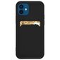 Card Case silicone wallet case with card holder documents for Samsung Galaxy A32 4G black (Black) цена и информация | Telefonide kaitsekaaned ja -ümbrised | hansapost.ee