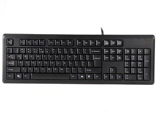 Клавиатура A4Tech A4TKLA46007, черная цена и информация | Клавиатуры | hansapost.ee
