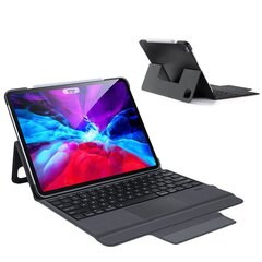 Dux Ducis Touchpad Keyboard Case wireless Bluetooth keyboard iPad Pro 12.9'' 2018 / 2020 / 2021 black price and information | Tablet cases and covers | hansapost.ee