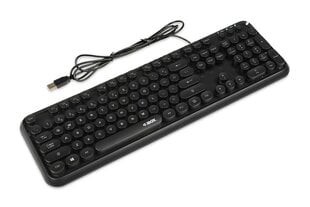 Клавиатура iBOX IKS620, черная цена и информация | Клавиатура с игровой мышью 3GO COMBODRILEW2 USB ES | hansapost.ee