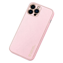 Dux Ducis Yolo elegant case made of soft TPU and PU leather for iPhone 13 Pro pink (Pink) hind ja info | Telefonide kaitsekaaned ja -ümbrised | hansapost.ee