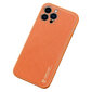 Dux Ducis Yolo elegant case made of soft TPU and PU leather for iPhone 13 Pro Max orange (Orange) цена и информация | Telefonide kaitsekaaned ja -ümbrised | hansapost.ee