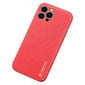 Dux Ducis Yolo elegant case made of soft TPU and PU leather for iPhone 13 Pro Max red (Red) цена и информация | Telefonide kaitsekaaned ja -ümbrised | hansapost.ee