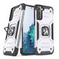 Wozinsky Ring Armor tough hybrid case cover + magnetic holder for Samsung Galaxy S22 silver (Silver) hind ja info | Telefonide kaitsekaaned ja -ümbrised | hansapost.ee