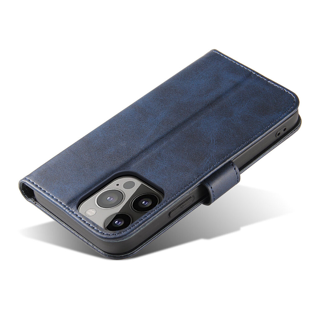 Magnet Case elegant bookcase type case with kickstand for iPhone 13 Pro Max blue (Light blue || Niebieski) цена и информация | Telefonide kaitsekaaned ja -ümbrised | hansapost.ee