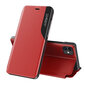 Eco Leather View Case elegant bookcase type case with kickstand for iPhone 13 red (Red) hind ja info | Telefonide kaitsekaaned ja -ümbrised | hansapost.ee