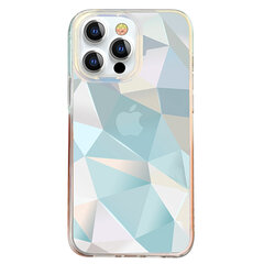 Kingxbar Streamer Series luxury elegant phone case for iPhone 13 Pro blue (Triangle) (Triangle) hind ja info | Kingxbar Mobiiltelefonid, fotokaamerad, nutiseadmed | hansapost.ee