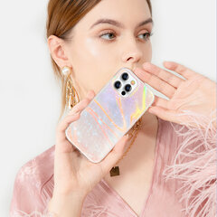 Kingxbar Shell Series luxury elegant phone case for iPhone 13 Pro pearl-pink (Perłowy || Pink) hind ja info | Kingxbar Mobiiltelefonid, fotokaamerad, nutiseadmed | hansapost.ee