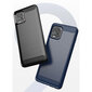 Carbon Case Flexible Cover TPU Case for Motorola Moto G100 / Edge S black цена и информация | Telefonide kaitsekaaned ja -ümbrised | hansapost.ee