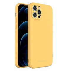 Wozinsky Color Case silicone flexible durable case iPhone 13 Pro yellow (Yellow) hind ja info | Telefonide kaitsekaaned ja -ümbrised | hansapost.ee