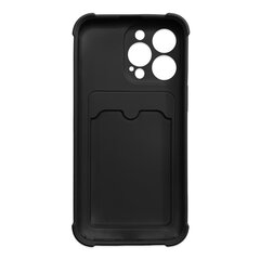 Card Armor Case cover for iPhone 11 Pro card wallet Air Bag armored housing black (Black) цена и информация | Чехлы для телефонов | hansapost.ee