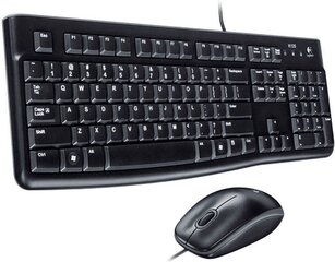 LOGITECH Desktop MK120  цена и информация | Клавиатура с игровой мышью 3GO COMBODRILEW2 USB ES | hansapost.ee