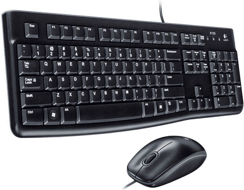 Juhtmega klaviatuur Logitech MK120, NORDIC цена и информация | Klaviatuurid | hansapost.ee