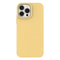 Eco Case Case for iPhone 13 Pro Max Silicone Cover Phone Cover Yellow (Yellow) hind ja info | Telefonide kaitsekaaned ja -ümbrised | hansapost.ee