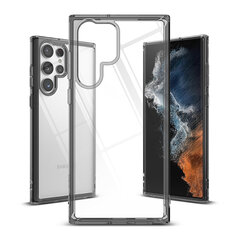 Ringke Fusion TPU cover with a Samsung Galaxy S22 Ultra gel frame black (Black) hind ja info | Telefonide kaitsekaaned ja -ümbrised | hansapost.ee