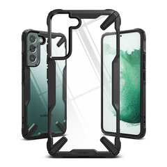 Ringke Fusion X case armored cover with frame for Samsung Galaxy S22 black (Black) hind ja info | Telefonide kaitsekaaned ja -ümbrised | hansapost.ee