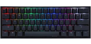 Ducky One 2 Mini RGB Black US Cherry MX Blue Switches hind ja info | Klaviatuurid | hansapost.ee