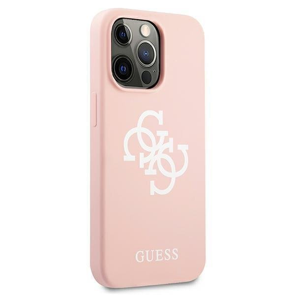 Guess GUHCP13XLS4GWPI, sobib iPhone 13 Pro Max, roosa hind ja info | Telefonide kaitsekaaned ja -ümbrised | hansapost.ee