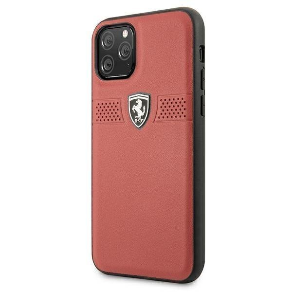 Ferrari FEOBAHCN58RE iPhone 11 Pro 5.8 &quot;red / red hardcase Off Track Leather hind ja info | Telefonide kaitsekaaned ja -ümbrised | hansapost.ee