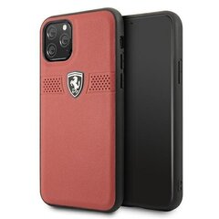 Ferrari FEOBAHCN58RE iPhone 11 Pro 5.8 &quot;red / red hardcase Off Track Leather hind ja info | Ferrari Mobiiltelefonid, fotokaamerad, nutiseadmed | hansapost.ee