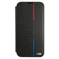 Case BMW BMBKS22STRTBK S22 S901 black / black bookcase M Collection Triangles hind ja info | Telefonide kaitsekaaned ja -ümbrised | hansapost.ee