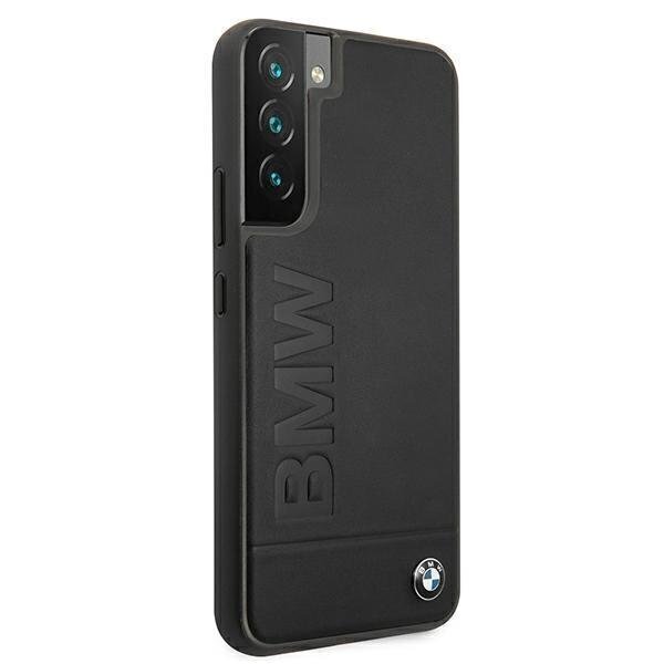 Case BMW BMHCS22SSLLBK S22 S901 black / black hardcase Signature Logo Imprint цена и информация | Telefonide kaitsekaaned ja -ümbrised | hansapost.ee