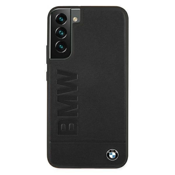 Case BMW BMHCS22SSLLBK S22 S901 black / black hardcase Signature Logo Imprint hind ja info | Telefonide kaitsekaaned ja -ümbrised | hansapost.ee